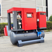 Compresseur d'Air à Vis Tout-en-Un Sollant 7.5KW 11KW 15KW 18.5 Économie d'Énergie Vitesse Fixe