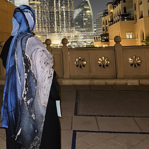 Foulard ethnique pour femmes, hijab imprimé en modal, écharpes et châles traditionnels pour femmes, hijab malaisien à double couture pour femmes musulmanes - Product Image 4