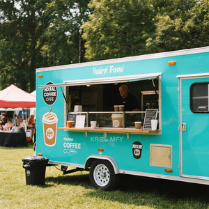 Di động thức ăn nhanh xe tải nơi để mua nhà bếp di động trực tuyến nhượng Bộ thực phẩm Trailer để bán USA UAE EU Asia - Product Image 4