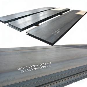 Tôles d'acier doux laminées à chaud en alliage à faible teneur en carbone Q235/Q345/Q36 SS400/S235jr/S355jr/S355j2+N pour la construction navale AH36 A36 SS400, découpe ASTM - Product Image 1