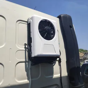 Okyrie-Aire acondicionado portátil para autocaravana, unidad de aire acondicionado de 12 y 24 voltios para caravana, caravana, escotilla de barco