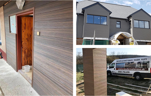 Pannello Murale 3D Scanalato in Composito Legno-Plastica WPC per Decorazione d'Interni, Rivestimento con Rivestimento Protettivo - Product Image 5