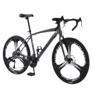 <span class=keywords><strong>Bicicleta</strong></span> de <span class=keywords><strong>Carretera</strong></span> 700C de 26 Pulgadas, 24/27 Velocidades, Frenos de Disco Dobles, Manillar Curvo, Cuadro de Acero al <span class=keywords><strong>Carbono</strong></span> Resistente para Hombres y Mujeres - Product Image 1