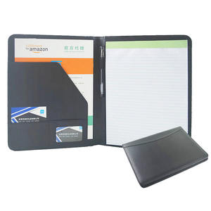 Modermqiu Logo personalizzato Multi-funzionale A4 cartella di File in pelle portafoglio Business <span class=keywords><strong>valigetta</strong></span> per l'archiviazione di documenti - Product Image 1