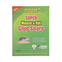 Piège à colle pour souris et rats en carton rigide, haute performance, pour intérieur/extérieur, adhérence forte, contrôle facile des nuisibles