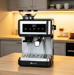 เครื่องชงกาแฟเอสเพรสโซ Anbolife 1250W 20 บาร์ พร้อมเครื่องบดเมล็ดกาแฟในตัว ควบคุมด้วยระบบดิจิตอล รองรับ OEM&ODM พร้อมถังน้ำขนาด 2.6 ลิตร - Product Image 6