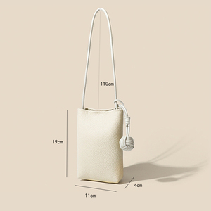 Wholesale <strong>Low</strong> <strong>Price</strong> Pu Leather Woman <strong>Mobile</strong> Cell Phone Shoulder Sling <strong>Bags</strong> Wallet Shoulder Crossbody <strong>Bag</strong> - Product Image 4