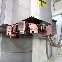 Tour CNC vertical VTC900 avec table de travail large, conçu pour les tâches de tournage continu de composants de disques et d'anneaux de grande taille