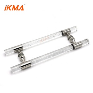 Tay Nắm Cửa Kính Hình Ống Bằng Gỗ Hình Ống Hình Chữ H Hiện Đại Thương Mại Thiết Kế Theo Yêu Cầu Pha Lê Acrylic - Product Image 3