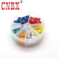 CNBX Cosses de sertissage isolées pour usage automobile, plaquées étain, type TO-JTK, pour extrémité de câble (E0508E7508 E1008)