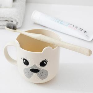 Linda taza de cepillo de dientes para niños con diseño de dibujos animados, material PP, anticaídas, para niños de 2 a 4 años, uso doméstico. - Product Image 4