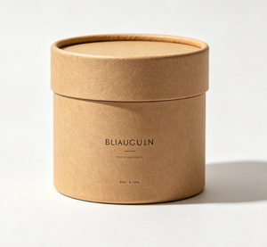 Cosmetic Paper Tube with Gold <b>Foil</b> Recyclable Packaging for Face Cream Skincare Packaging Tube - Product Image 4