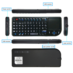 Portable Ergonomic <strong>Wireless</strong> Silent RGB <strong>Backlit</strong> <strong>Keyboard</strong> - Product Image 5