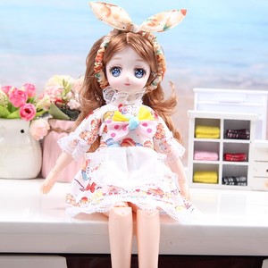 ตุ๊กตาพลาสติกสำหรับเด็กชุดตุ๊กตาเด็กผู้หญิงพร้อมเสื้อผ้าแฟชั่น BJD จากประเทศจีน - Product Image 5