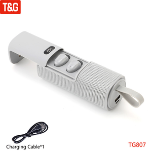 T&G TG807 NOUVEAU Haut-parleur sans fil portable BT Haut-parleurs d'extérieur Mini écouteurs intra-auriculaires Banque d'alimentation Stéréo 3D Poignée Haut-parleur - Product Image 2