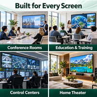 Extender KVM 4K UHD HD-MI HDBaseT3.0 100M Video Tanpa Kompresi 24V PoC Dua Arah Hanya Membutuhkan Satu Adaptor Daya