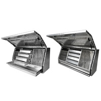 Boîte à outils OEM en aluminium pour benne de pick-up, tiroirs légers, étanches, antichocs, anti-poussière, pour utilisation extérieure sur UTE/ATV/REMORQUE australiens