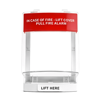 Cache de protection transparent pour bouton d'appel manuel (MCP) / bouton de panique