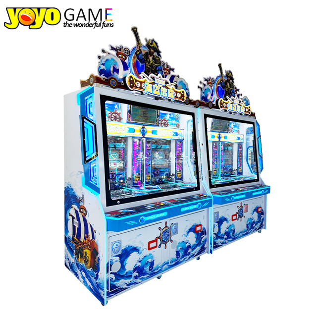 2 Player Enhanced Version Pirate Legend Coin Pusher Arcade Lottery Ticket Redemption Machine Coin-Operated Indoor Game Machine