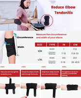 Attelle de coude réglable en gros avec 2 éclisses amovibles pour le syndrome du canal cubital, support de coude sportif, attelle de coude