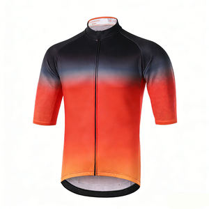 Quick Dry Breathable Ergonomic Cut Summer Short Sleeve Cycling Jersey Top Custom Print Team Racing Road Club Events <b>Bike</b> Jerseys - Product Image 1