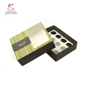 Cajas de Cupcake con 12 agujero | Caja de la Magdalena Ideal para grandes y Mini Cupcakes magdalena y trata | Cupcake titular portador - Product Image 2