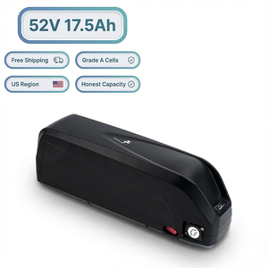 Batteria agli ioni di litio da 52V 17.5Ah per bici elettrica/scooter da 2000W, set di ricambio con custodia, spedizione da magazzino USA - Product Image 1