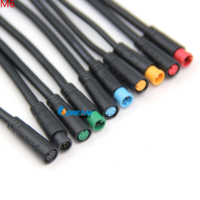 DREAM 2 3 4 5 6-poliger M6/M8 wasserdichter Julet Elektrofahrrad-Verbindungsstecker, Buchse und Stecker, Verkabelung, Scooter-Kabel, Signalsensor