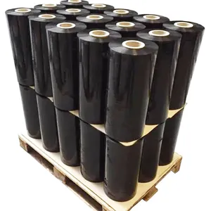Wholesale Customize Black Pe Wrapping Film Stretch Pe Pallet Stretch Film Supplier Stretch Film Lldpe