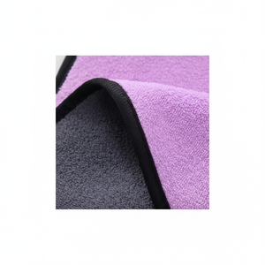 ผ้าไมโครไฟเบอร์ทอแบบแห้งเร็ว ซุปเปอร์ดราย รูปทรงสี่เหลี่ยม สำหรับล้างรถและใช้ในครัว ขายส่ง เป็นมิตรกับสิ่งแวดล้อม - Product Image 1