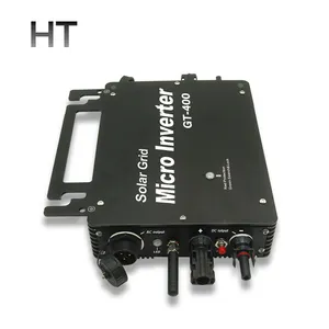 محول شبكة ربط HT W محول MPPT شمسي مع تحكم بتطبيق WiFi ، محول صغير لتحديد الهوية التلقائي مقاوم للماء