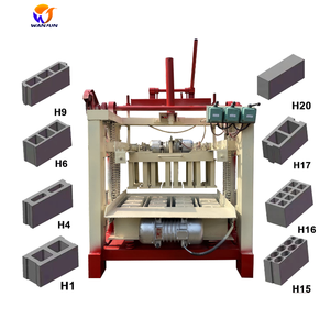 Chuỗi nâng máy làm gạch + hydraform Máy làm gạch giá + Máy làm gạch đơn giản - Product Image 2