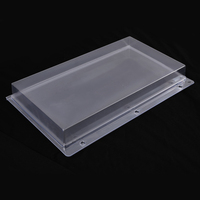 Emballage en plastique rigide transparent jetable personnalisé, boîte à clapet plate, boîte blister pour l'affichage de produits électroniques