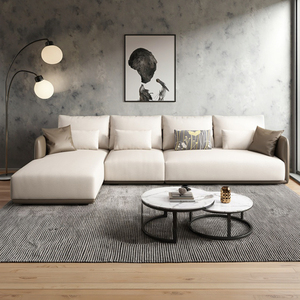 Moderno Italiano Sofá Conjunto <span class=keywords><strong>de</strong></span> Diseño <span class=keywords><strong>de</strong></span> Metal <span class=keywords><strong>Esquina</strong></span> Salones Sofá Nórdico Sala <span class=keywords><strong>de</strong></span> Estar Hotel <span class=keywords><strong>Muebles</strong></span> <span class=keywords><strong>de</strong></span> Oficina - Product Image 3