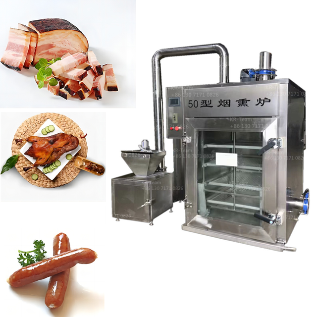50 Type Sausage Chicken Fish Smoking House Food Smoke Oven Electric Meat Smoker