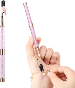 Herramienta para Colocar Cierres de Pulseras, Herramienta para Colocar Pulseras en Si Mismo con Punta de Goma, Equipo de Fijación Rápida para Joyería - Product Image 1