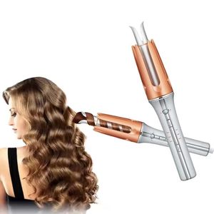 Rizador de Pelo Eléctrico Digital LCD con Calentamiento Rápido y Rotación Bidireccional - Product Image 1