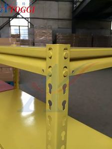 5 שכבה פלדה מתקפל מחוררת זווית ברזל מתלה מדפי לתצוגה - Product Image 3