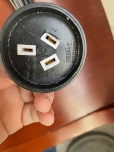 Australische 3-polige Stromkabel-Huckepack-Steckdose - Product Image 2