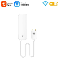 JBLYU Tuya Smart Life APP Détecteur de fuite de sécurité étanche pour maison intelligente Alarme Capteur de fuite d'eau Zigbee