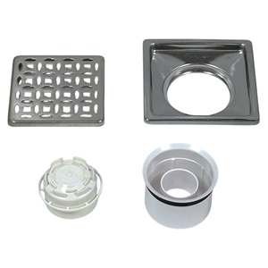 Ống thoát sàn thiết kế truyền thống, chống mùi, chống ăn mòn, dễ vệ sinh, họa tiết đồng tiền Tongbao, dùng cho nhà tắm, nhà để xe - Product Image 2