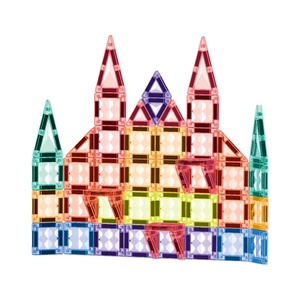 EPT Mini Piastrelle Magnetiche da 3,75 cm, Giochi Educativi STEM Montessori Portatili, Giocattoli Magnetici, Blocchi da Costruzione Magnetici per Bambini - Product Image 5