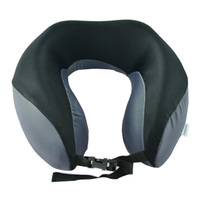 Produsen Grosir Bantal Leher U-Shape Fashion Warna-warni Portabel Berbahan Busa Memori untuk Istirahat