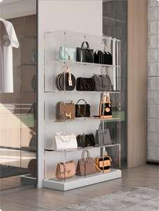 Negozio di vendita al dettaglio di lusso moderno personalizzato boutique espositore negozio - Product Image 5