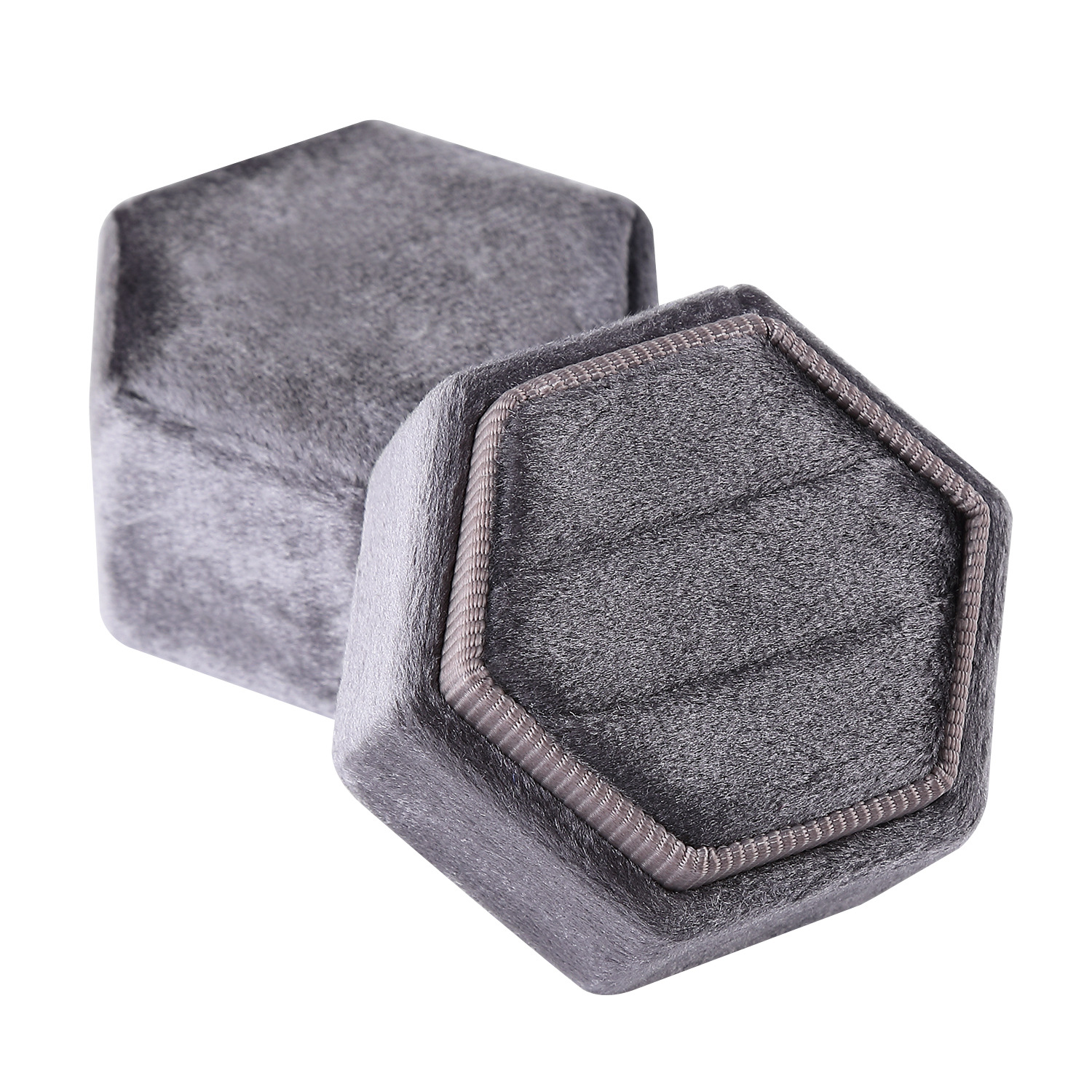 Dark gray ring box - dark gray - ring box