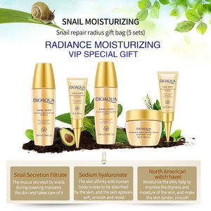 BIOAQUA Usine En Gros Beauté Cosmétiques Hydratant Serrure Eau Nettoyant Pour Le Visage Toner Lotion <span class=keywords><strong>Bb</strong></span> <span class=keywords><strong>Crème</strong></span> Escargot Ensemble De Soins De La Peau - Product Image 3