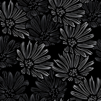 Tela Koshibo Negra y Blanca a la Moda, 100% Poliéster, con Estampado Personalizado para Vestidos de Mujer