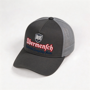 Casquette de baseball en maille personnalisée à 6 panneaux en coton, nouvelle mode - Product Image 1