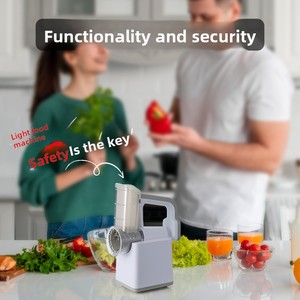 Hot Selling Exclusive 9-in-1 Plastic <b>Vegetable</b> Cutter Roller Cheese Shredder Slicer Ice Shaver Kitchen Gadget <b>Vegetable</b> <b>Tool</b> - Product Image 3