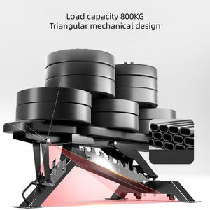 <span class=keywords><strong>Banc</strong></span> de <span class=keywords><strong>musculation</strong></span> multifonctionnel pliable et réglable, capacité 800 kg, réglage 3D, étanche, pour extérieur - Product Image 2